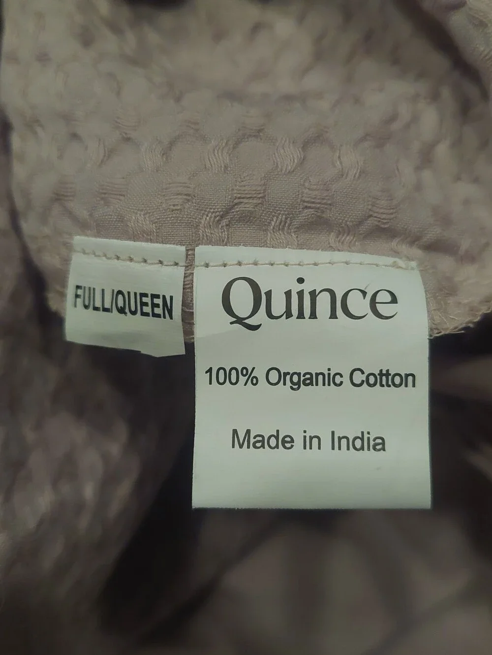 Quince bedding can